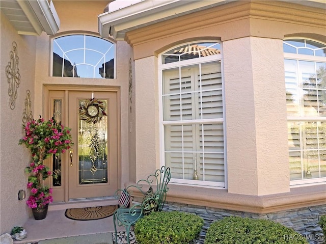 view of property entrance