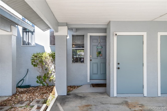 view of property entrance