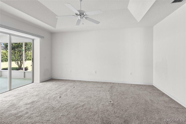 2739 N Brentwood Cir, Lecanto, FL 34461 - carpeted spare room featuring a ceiling fan and baseboards