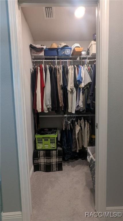 2880 N Folkestone Loop, Hernando, FL 34442 - walk in closet featuring carpet flooring