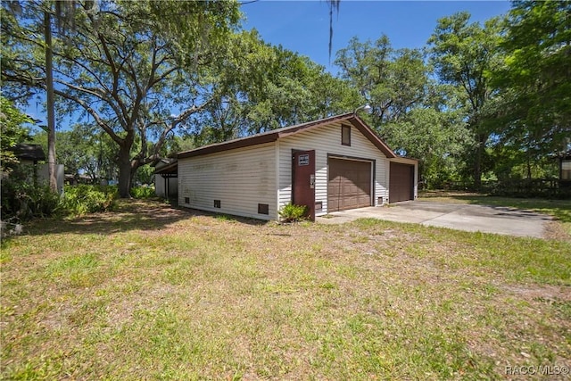 8915 E Echo Ct, Inverness, FL 34450 - view of detached garage