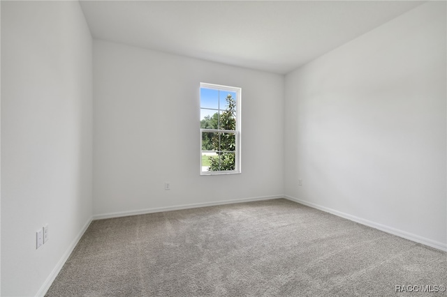 empty room featuring carpet