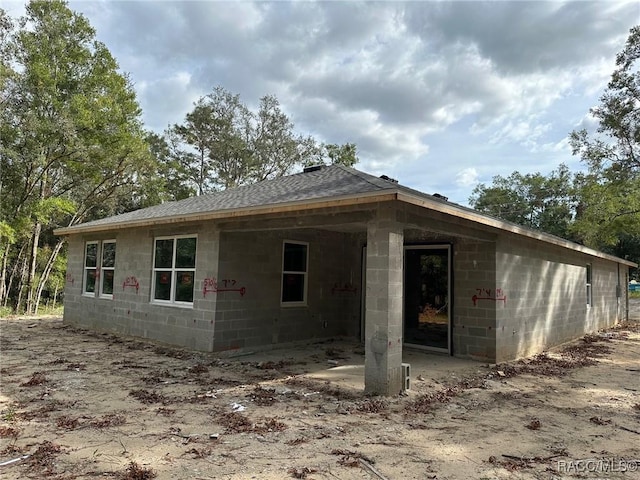 view of rear view of house