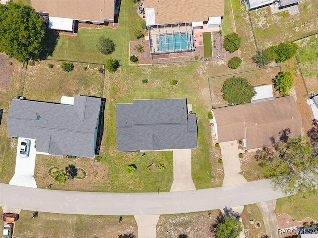 8849 SW 116th Place Rd, Ocala, FL 34481 - drone / aerial view of a pool area