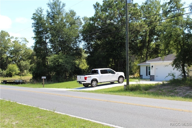 view of road