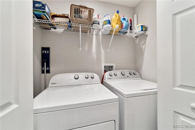 776 W Horizon Ln, Citrus Springs, FL 34434 - washroom featuring washer and clothes dryer