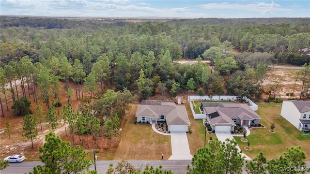 776 W Horizon Ln, Citrus Springs, FL 34434 - drone / aerial view of a heavily wooded area