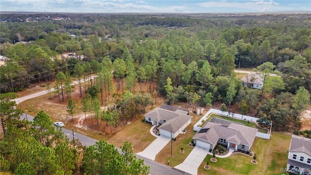 776 W Horizon Ln, Citrus Springs, FL 34434 - aerial view of a heavily wooded area
