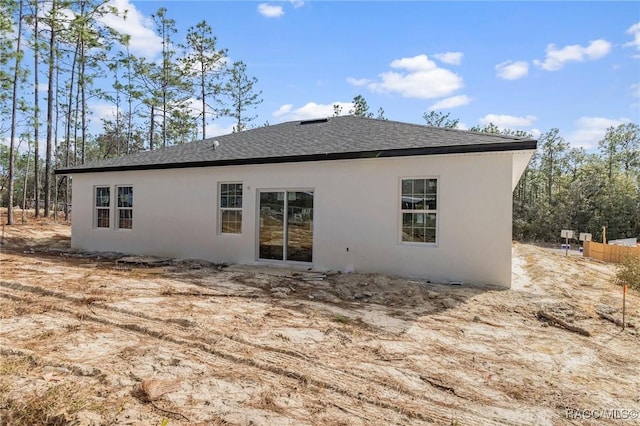 view of rear view of house