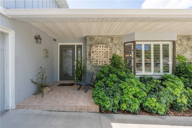 view of entrance to property