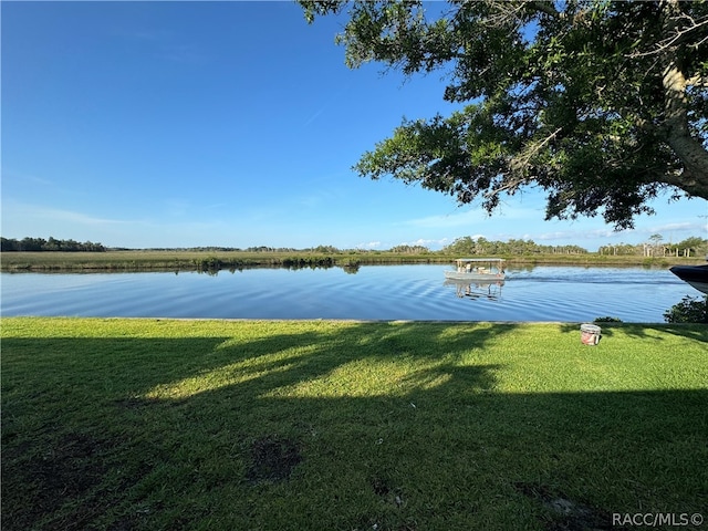 property view of water