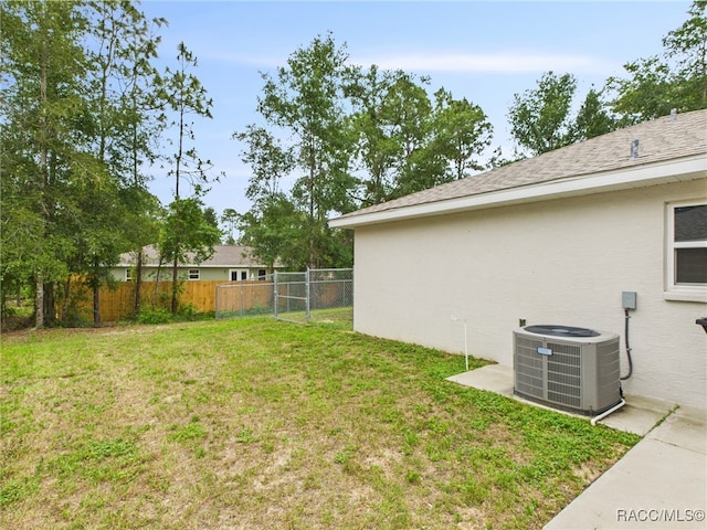 178 W Navarro Pl, Citrus Springs, FL 34434 - view of yard with central AC