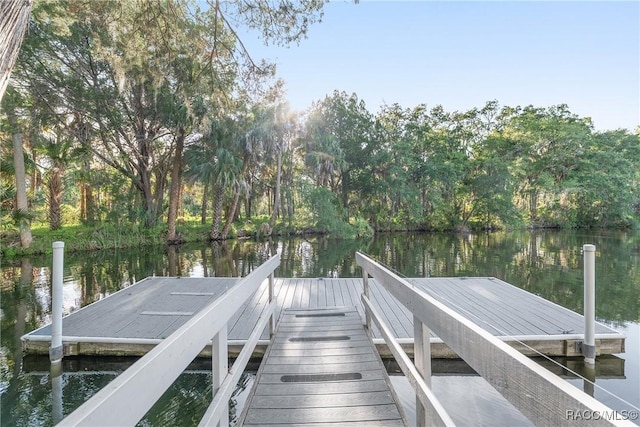 2310 N Watersedge Dr, Crystal River, FL 34429 - dock area featuring a water view