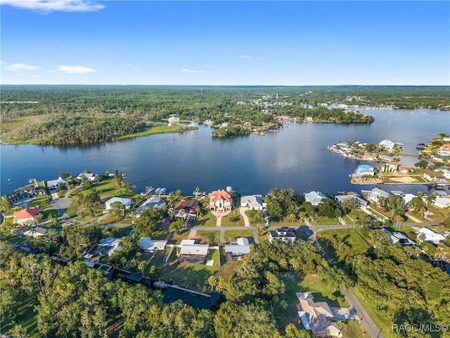 2310 N Watersedge Dr, Crystal River, FL 34429 - aerial view of property's location featuring a nearby body of water and nearby suburban area