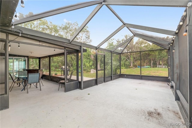 2310 N Watersedge Dr, Crystal River, FL 34429 - view of patio / terrace featuring a lanai
