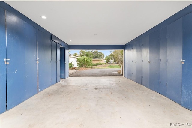 2310 N Watersedge Dr, Crystal River, FL 34429 - garage with recessed lighting