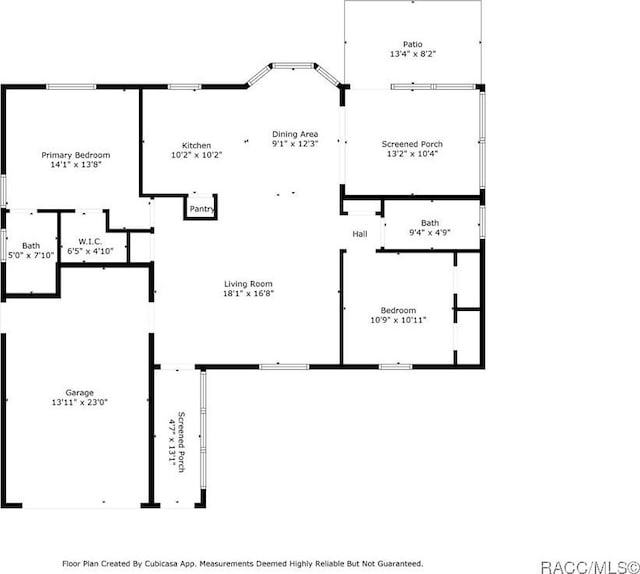 3570 E Cove Park Trl, Hernando, FL 34442 - home floor plan