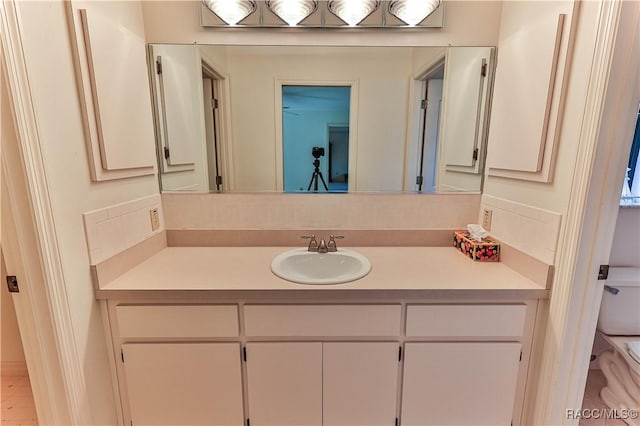 5618 W Hesse Ct, Homosassa, FL 34448 - bathroom with vanity and toilet