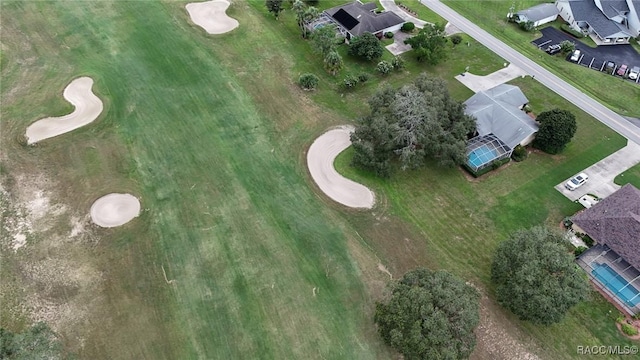 640 E Hartford St, Hernando, FL 34442 - aerial view of property and surrounding area with a golf club and nearby suburban area