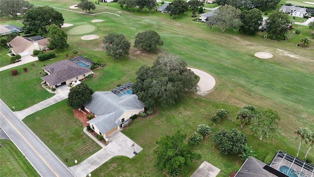 640 E Hartford St, Hernando, FL 34442 - aerial view of property's location with a golf course and nearby suburban area