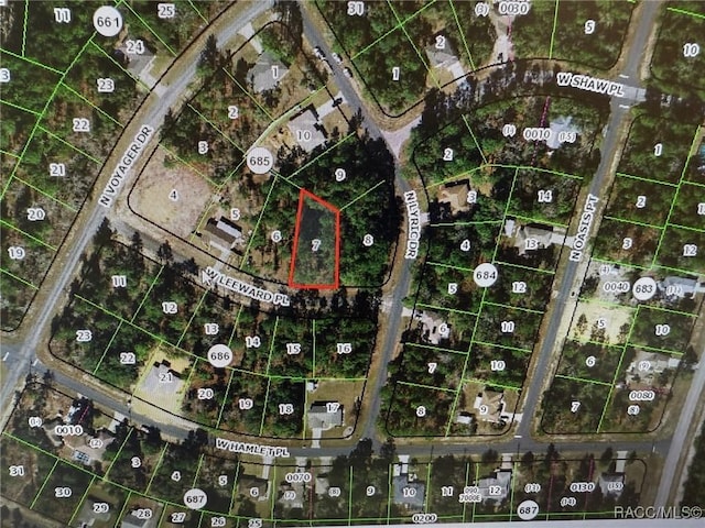 2811 W Leeward Pl, Citrus Springs FL, 34433 land for sale