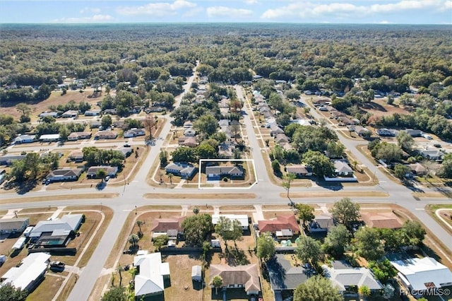 aerial view