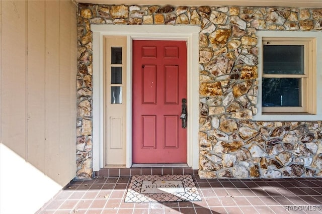 view of property entrance