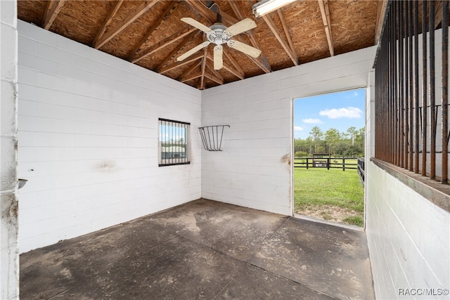 view of stable