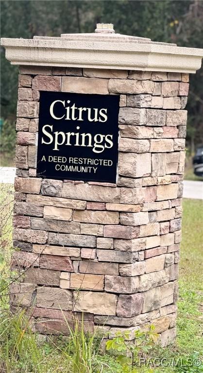 8583 N Bolder Dr, Citrus Springs FL, 34434 land for sale