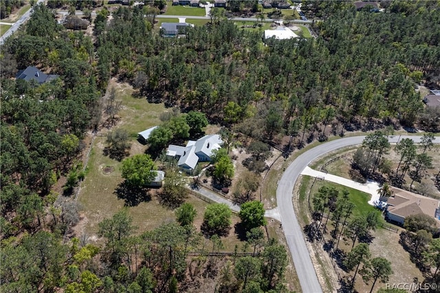4210 W Horseshoe Dr, Beverly Hills, FL 34465 - aerial view of property and surrounding area