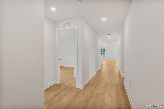 784 E Alaska Ln, Hernando, FL 34442 - corridor featuring light wood-type flooring and recessed lighting