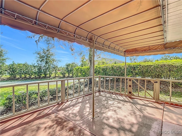 view of patio / terrace