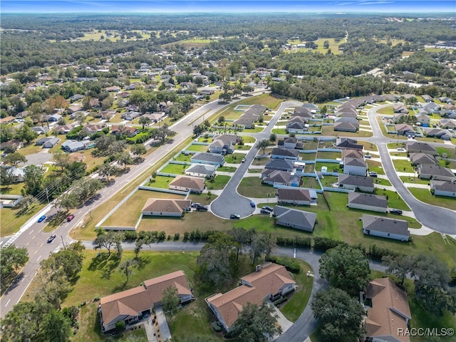 aerial view