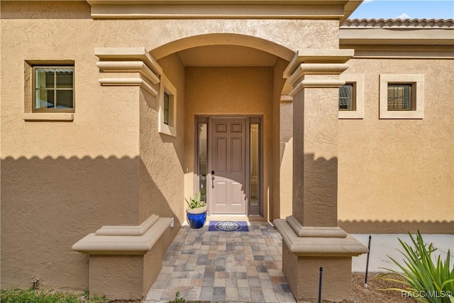 view of property entrance