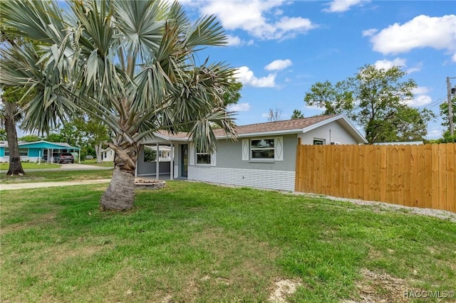 1 Taft St, Beverly Hills, FL 34465 - view of front of home with brick siding