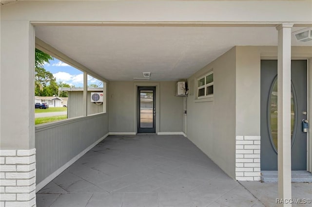 1 Taft St, Beverly Hills, FL 34465 - doorway to property with stucco siding