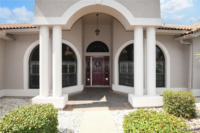 view of entrance to property