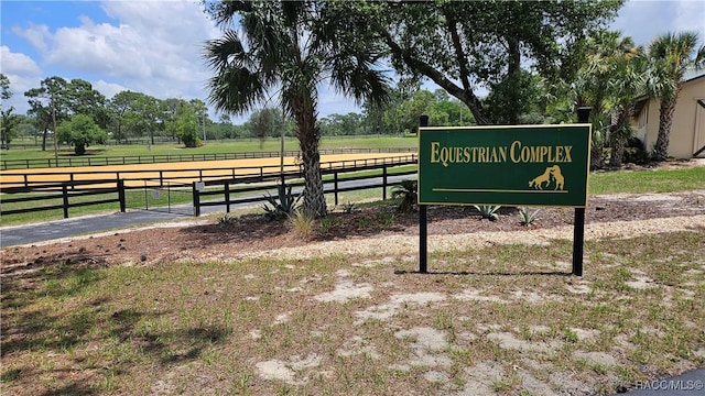 4889 N Peppermint Dr, Beverly Hills, FL 34465 - view of community sign