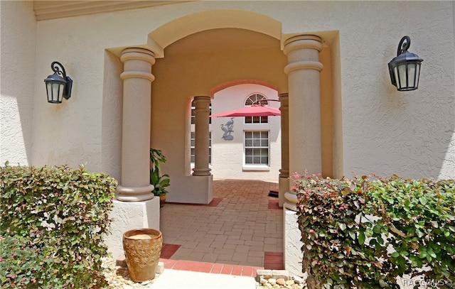 view of entrance to property