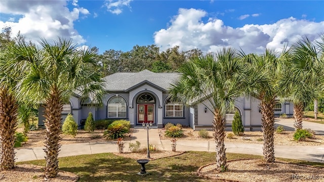 view of front of house featuring french doors