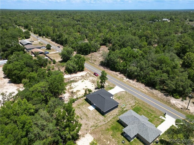 22777 SW Beach Blvd, Dunnellon, FL 34431 - bird's eye view of a heavily wooded area
