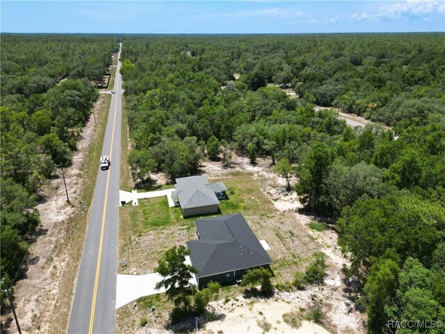 22777 SW Beach Blvd, Dunnellon, FL 34431 - aerial overview of property's location with a heavily wooded area