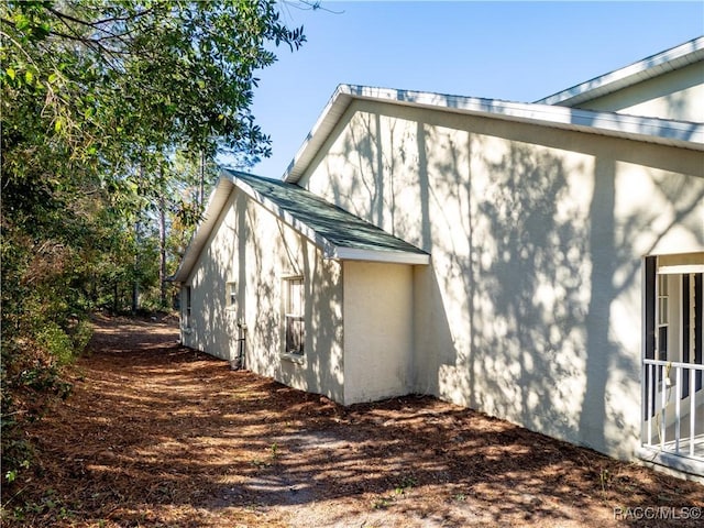 view of property exterior