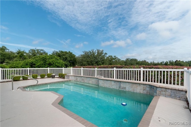 61 E Falconry Ct, Hernando, FL 34442 - view of pool featuring a fenced backyard and a patio