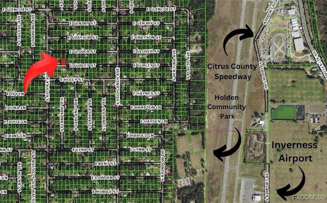 6361 E Gurley St, Inverness FL, 34452 land for sale