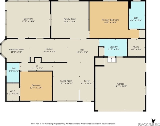 1420 E Silver Thorn Loop, Hernando, FL 34442 - home floor plan