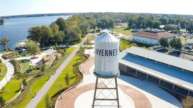 bird's eye view of a large body of water