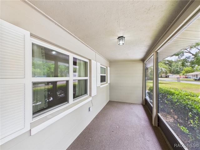 3651 S College Ave, Inverness, FL 34452 - view of unfurnished sunroom