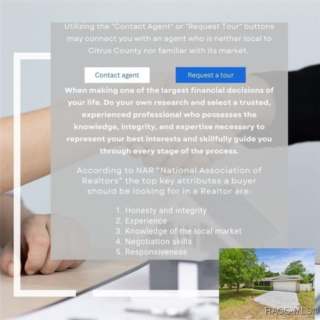 view of marketing collateral with multiple images