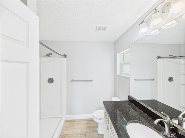 1899 W Oliver Dr, Citrus Springs, FL 34434 - full bathroom with a shower, vanity, and a textured ceiling